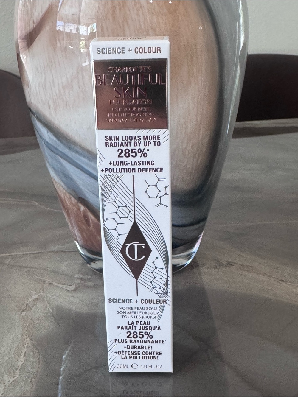 Charlotte's Beautiful Skin Foundation Shade 1 Neutral - Picture 4 of 9
